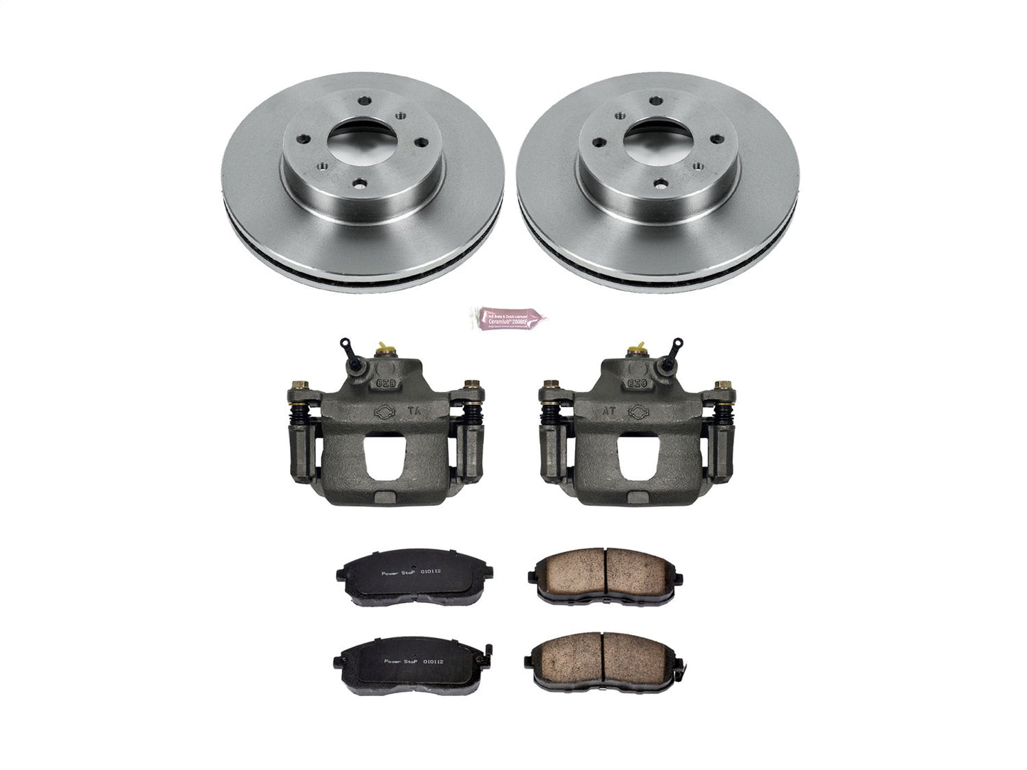 PowerStop 99-02 Infiniti G20 Front Autospecialty Brake Kit w/Calipers (KCOE749)