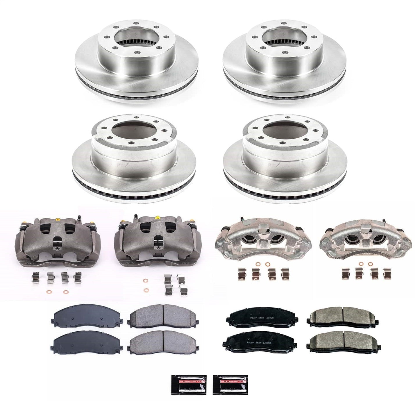 PowerStop 16-18 Hyundai Sonata Front and Rear Autospecialty Kit w/Cals (KCOE7510)