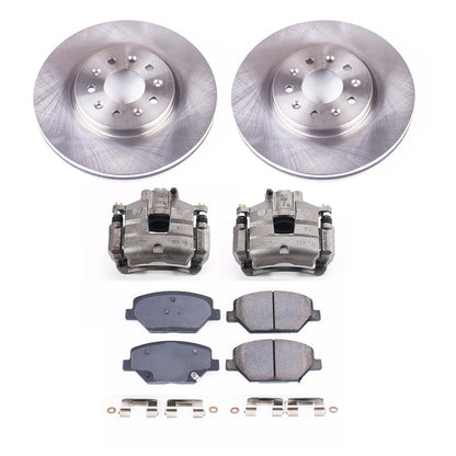 PowerStop 18-20 Buick Regal TourX Front Autospecialty Kit w/Calipers (KCOE7661B)