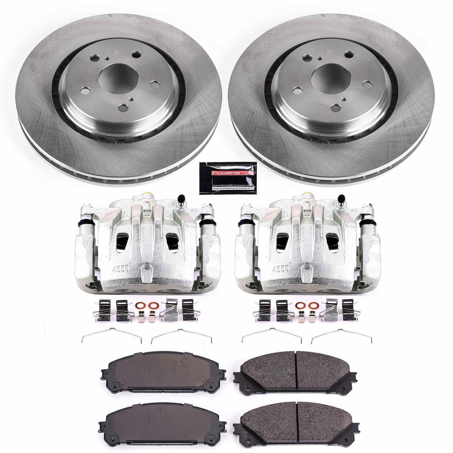 PowerStop 16-18 Lexus RX350 Front Autospecialty Brake Kit w/Calipers (KCOE7688)
