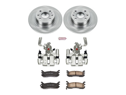PowerStop 97-03 Ford Escort Rear Autospecialty Brake Kit w/Calipers (KCOE772)