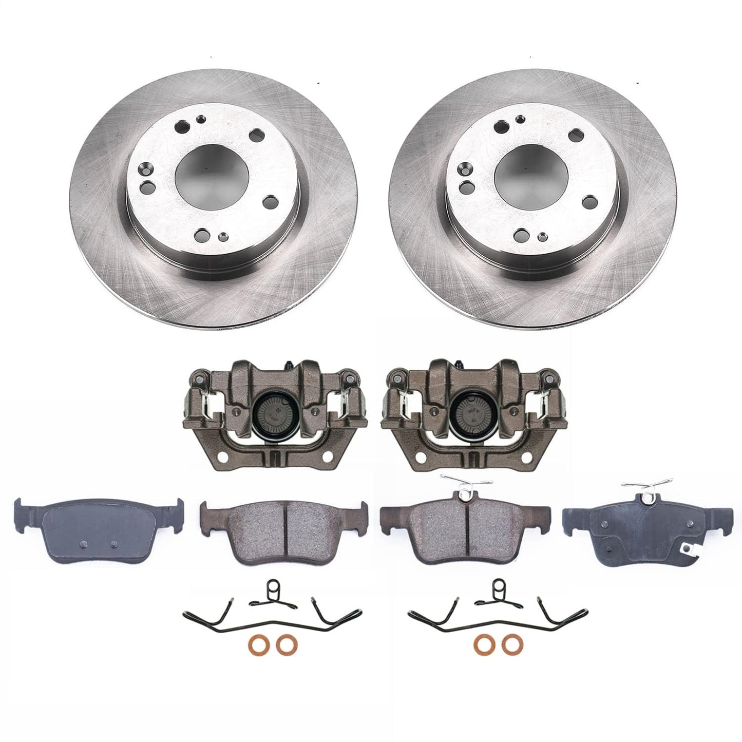 PowerStop 16-21 Honda Civic Rear Autospecialty Kit w/Calipers (KCOE7725)