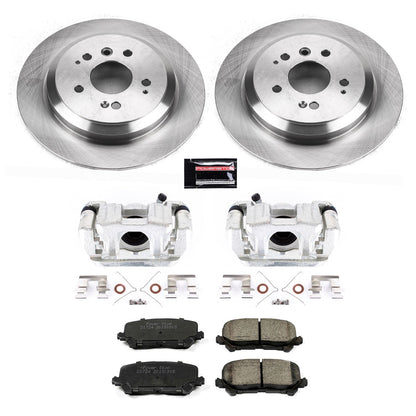 PowerStop 16-19 Honda Pilot Rear Autospecialty Brake Kit w/Calipers (KCOE7727)
