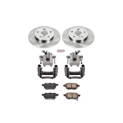 PowerStop 2016 Scion iM Rear Autospecialty Brake Kit w/Calipers (KCOE7753)