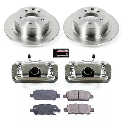 PowerStop 07-10 Nissan Altima Rear Autospecialty Brake Kit w/Calipers (KCOE7864)