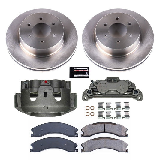 PowerStop 16-22 Nissan Titan XD Front Autospecialty Brake Kit w/Calipers (KCOE7875)