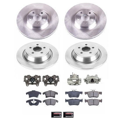 PowerStop 17-20 Lincoln MKZ Front and Rear Autospecialty Kit w/Cals (KCOE7912A)