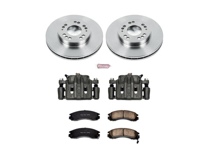 PowerStop 97-04 Mitsubishi Diamante Front Autospecialty Brake Kit w/Calipers (KCOE798B)