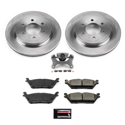 PowerStop 18-20 Ford F-150 Rear Autospecialty Kit w/Cals (KCOE8030)