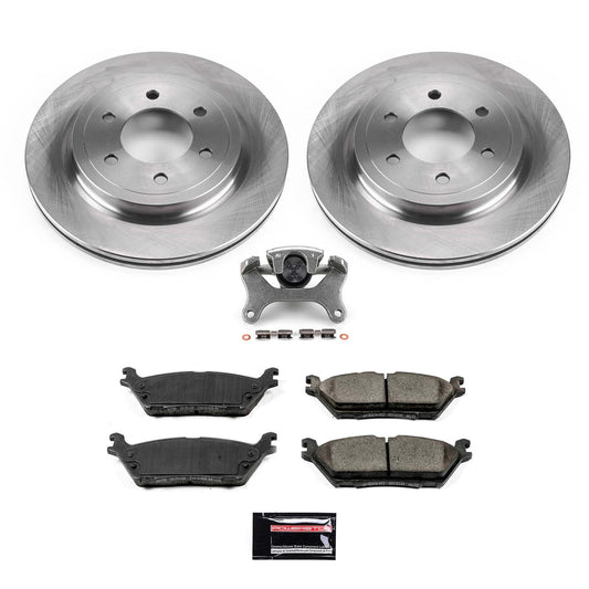 PowerStop 18-20 Ford F-150 Rear Autospecialty Kit w/Cals (KCOE8030)