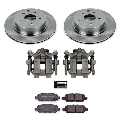 PowerStop 2018 Nissan Maxima Rear Autospecialty Brake Kit w/Calipers (KCOE8062A)