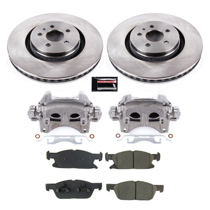 PowerStop 2021 Ford Edge Front Autospecialty Kit w/Cals (KCOE8321A)