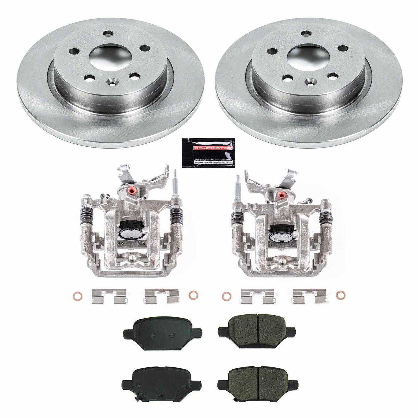 PowerStop 18-19 Chevrolet Trax Rear Autospecialty Kit w/Calipers (KCOE8488)