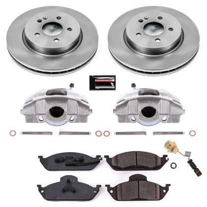 PowerStop 98-03 Mercedes-Benz ML320 Front Autospecialty Brake Kit w/Calipers (KCOE864)