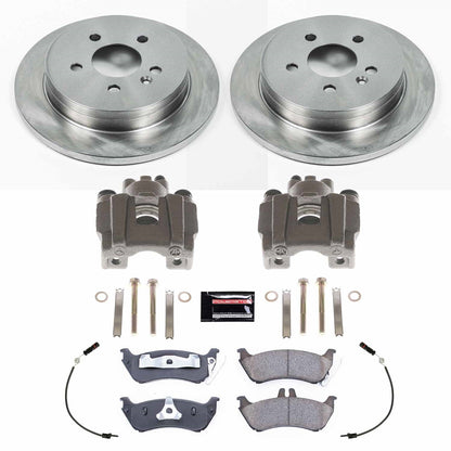 PowerStop 98-03 Mercedes-Benz ML320 Rear Autospecialty Kit w/Calipers (KCOE866)