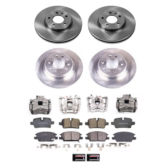 PowerStop 2020 Chevrolet Malibu Front and Rear Autospecialty Kit w/Cals (KCOE8685)