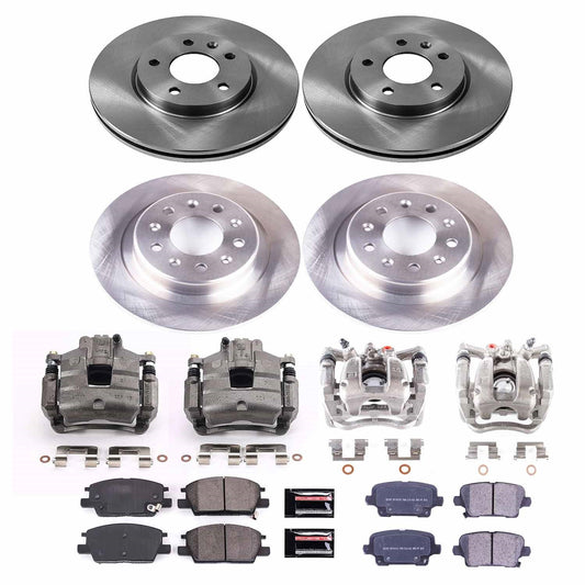 PowerStop 19-20 Buick Regal Sportback Front & Rear Autospecialty Brake Kit w/Calipers (KCOE8689)