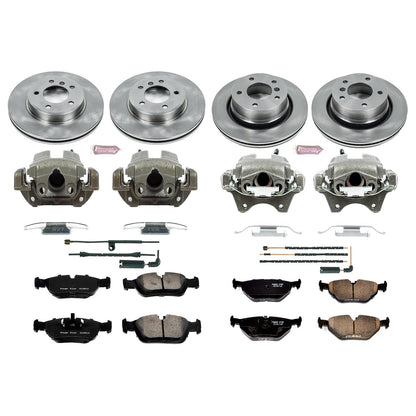 PowerStop 03-08 BMW Z4 Front & Rear Autospecialty Brake Kit w/Calipers (KCOE873)