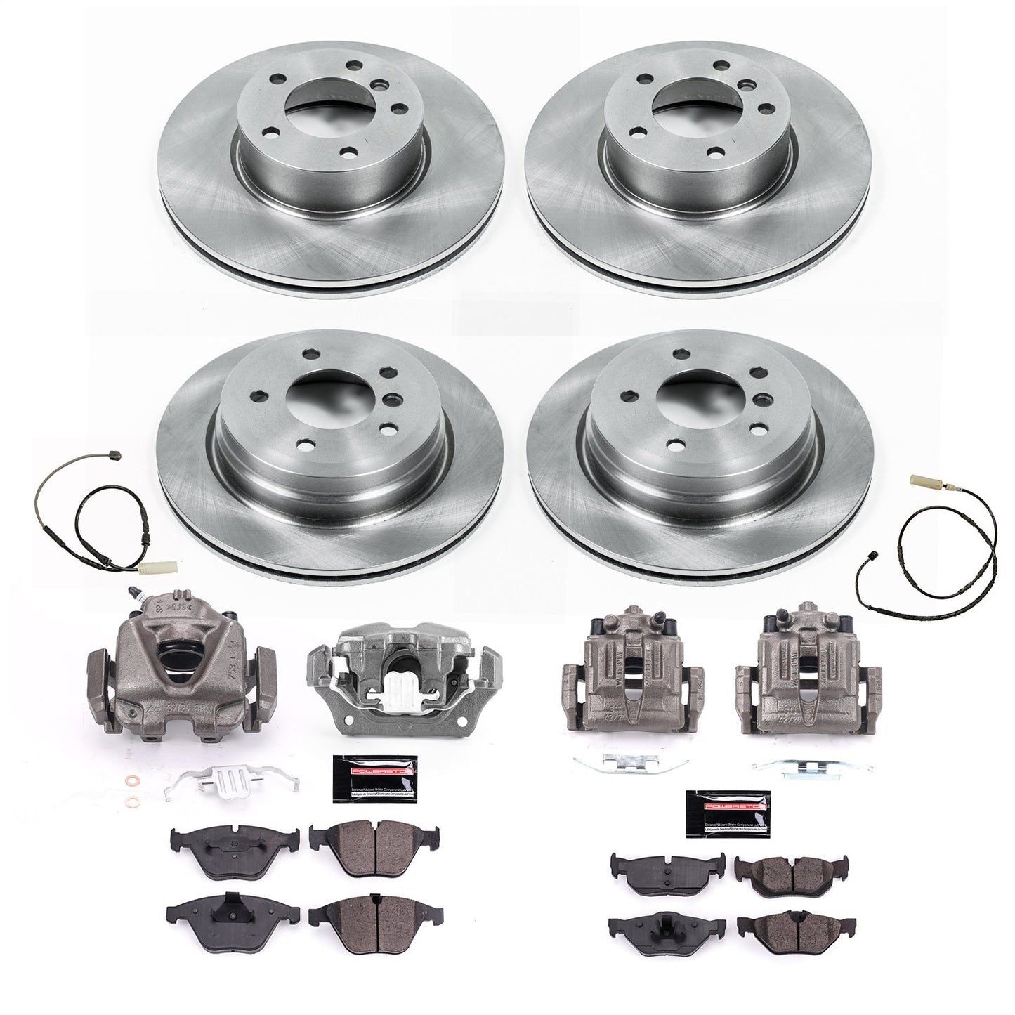 PowerStop 11-13 BMW 328i Front & Rear Autospecialty Kit (KCOE8842A)