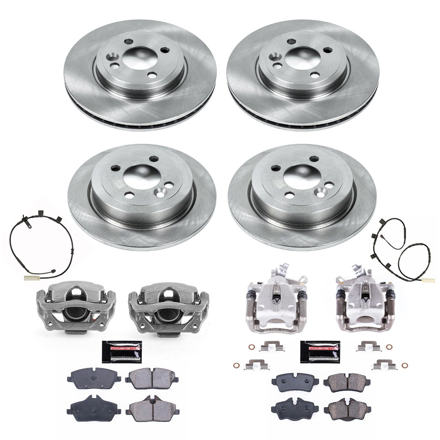 PowerStop 2013 Mini Cooper Front & Rear Autospecialty Kit (KCOE8914)