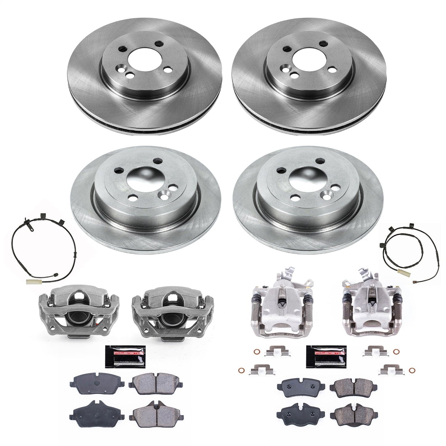 PowerStop 2011 Mini Cooper Front & Rear Autospecialty Kit (KCOE8915)