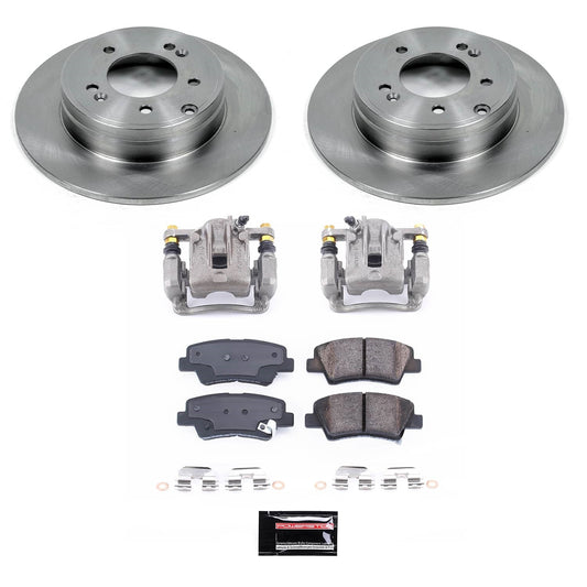 PowerStop 09-10 Hyundai Sonata Rear Autospecialty Kit w/Cals (KCOE9060)