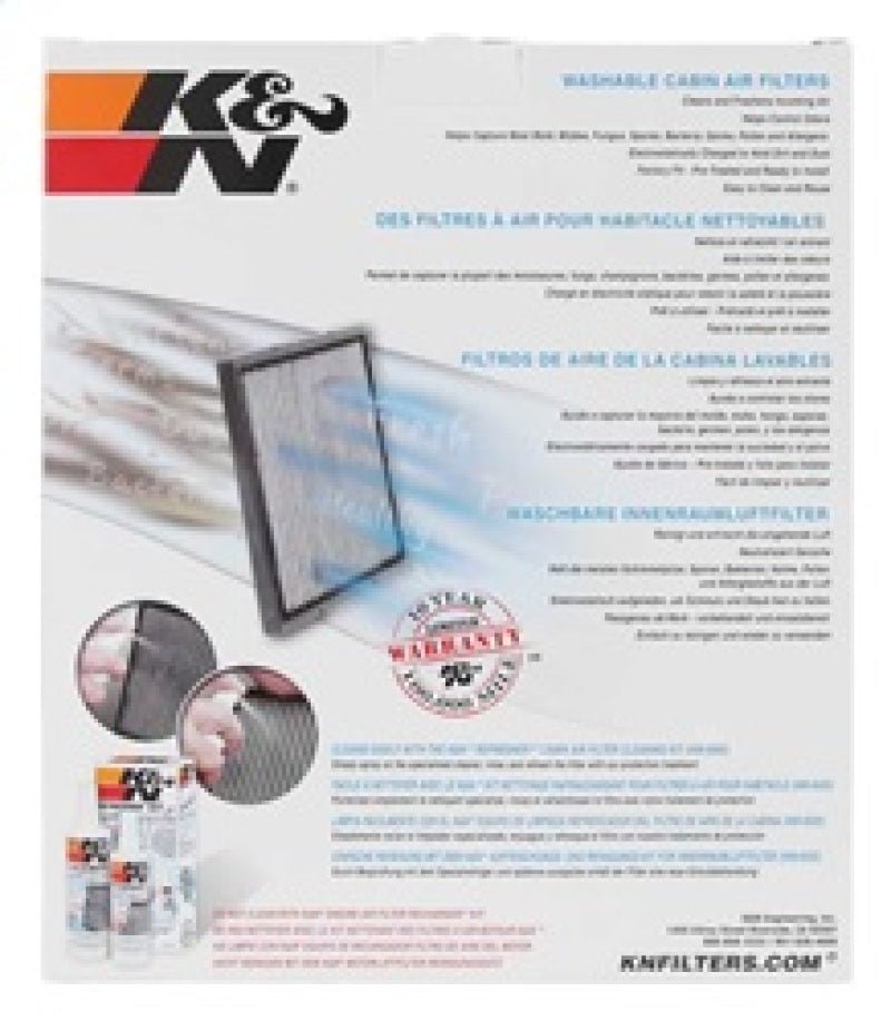 K&N Toyota Cabin Air Filter | Toyota (VF2002) - WheelFlip