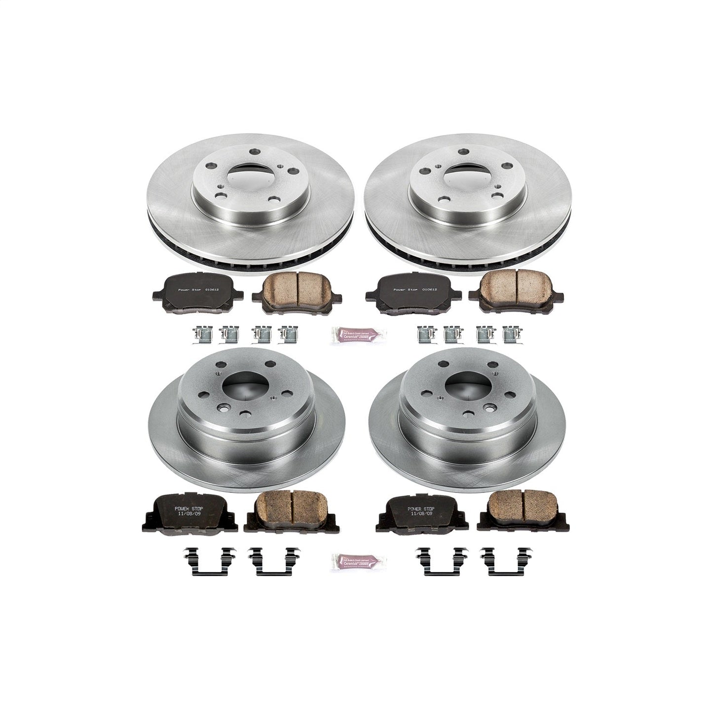 PowerStop 00-01 Lexus ES300 Front & Rear Autospecialty Brake Kit (KOE1061)