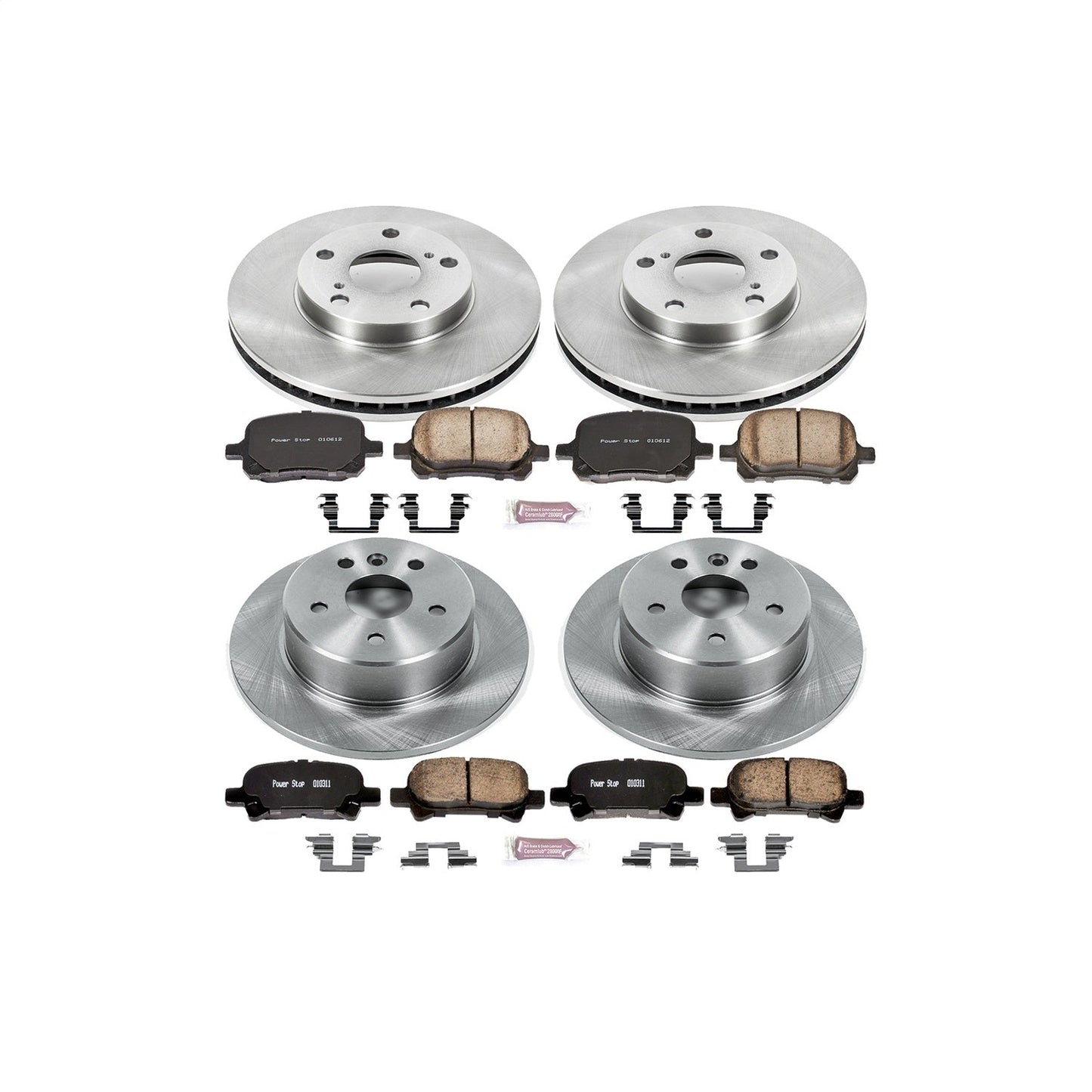PowerStop 00-04 Toyota Avalon Front & Rear Autospecialty Brake Kit (KOE1063)