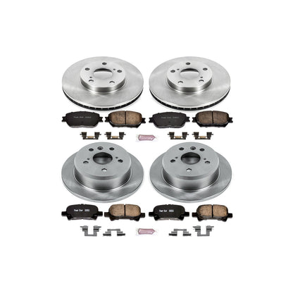 PowerStop 02-06 Toyota Camry Front & Rear Autospecialty Brake Kit (KOE1065)