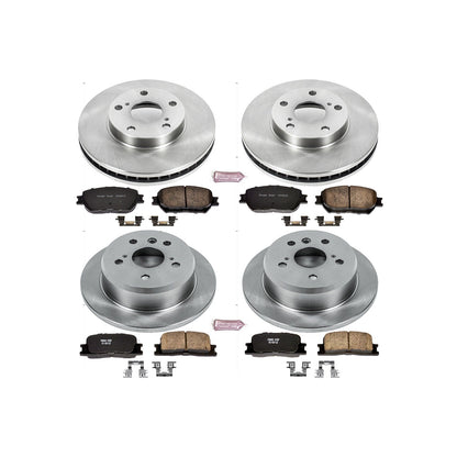 PowerStop 02-06 Toyota Camry Front & Rear Autospecialty Brake Kit (KOE1066)