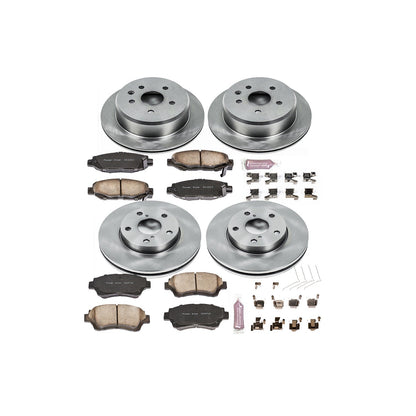 PowerStop 92-98 Lexus SC300 Front & Rear Autospecialty Brake Kit (KOE1071)