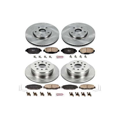 PowerStop 99-00 Lexus SC300 Front & Rear Autospecialty Brake Kit (KOE1074)