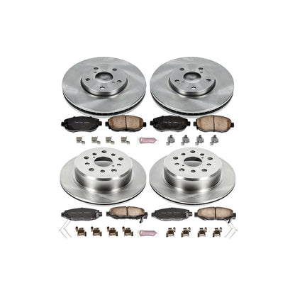 PowerStop 93-97 Lexus GS300 Front & Rear Autospecialty Brake Kit (KOE1078)