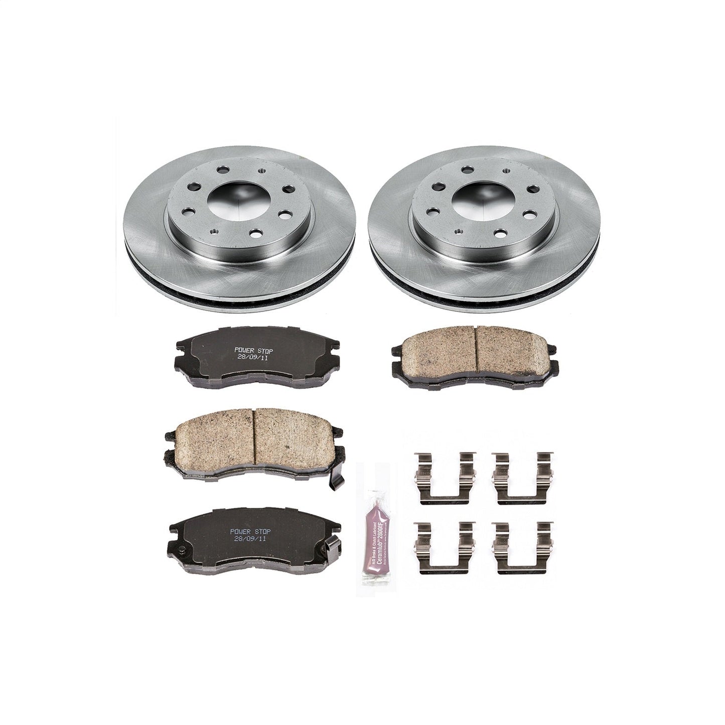 PowerStop 93-95 Eagle Summit Front Autospecialty Brake Kit (KOE1090)