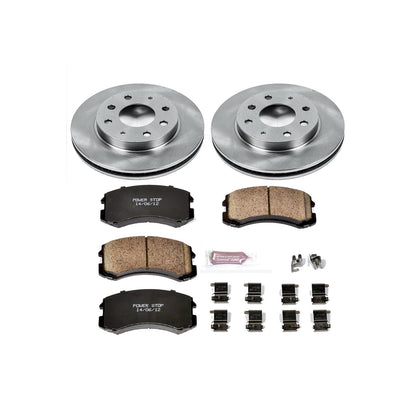 PowerStop 02-07 Mitsubishi Lancer Front Autospecialty Brake Kit (KOE1092)
