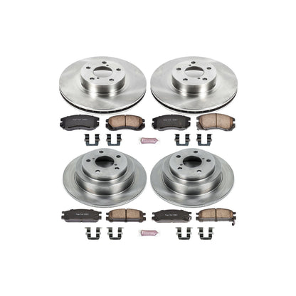 PowerStop 1996 Subaru Legacy Front & Rear Autospecialty Brake Kit (KOE1119)