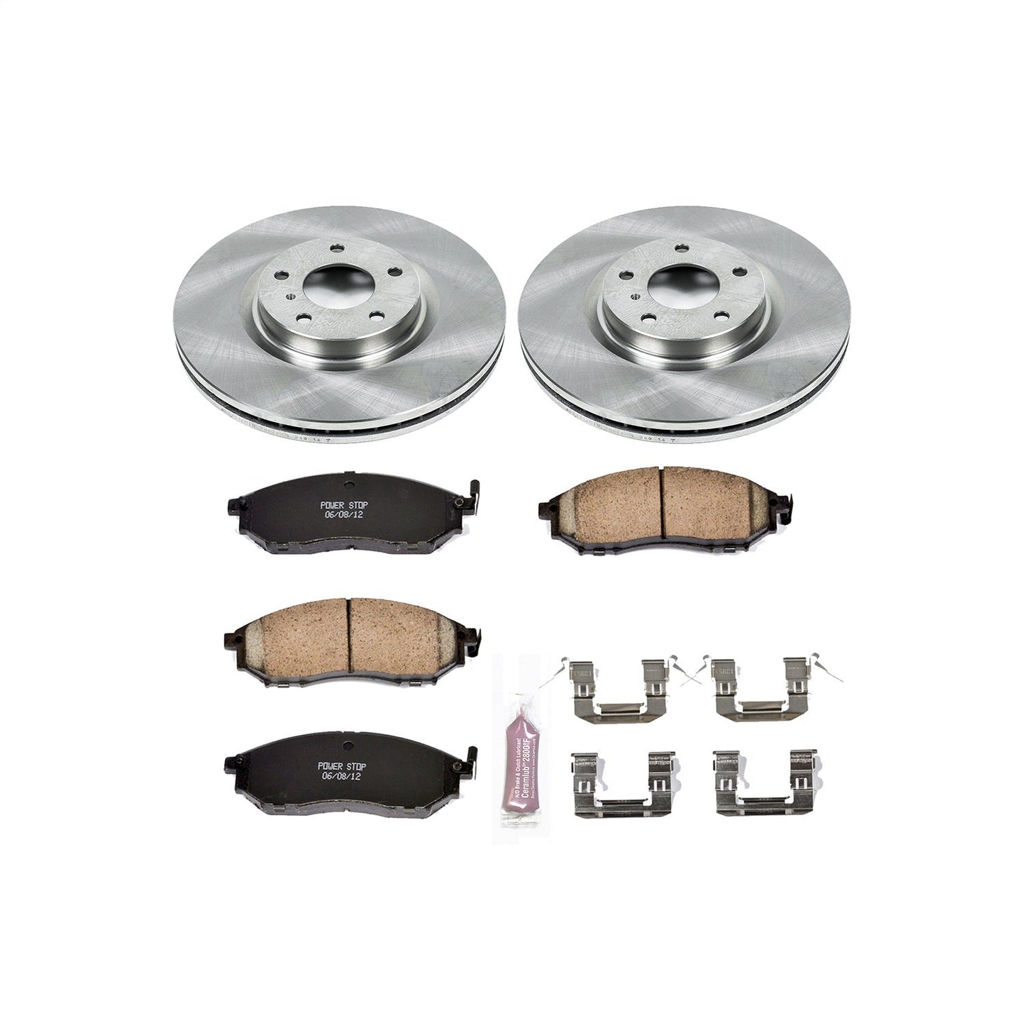 PowerStop 08-12 Infiniti EX35 Front Autospecialty Brake Kit (KOE112)