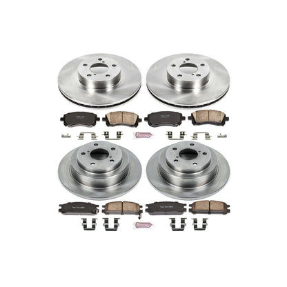 PowerStop 1998 Subaru Impreza Front & Rear Autospecialty Brake Kit (KOE1121)