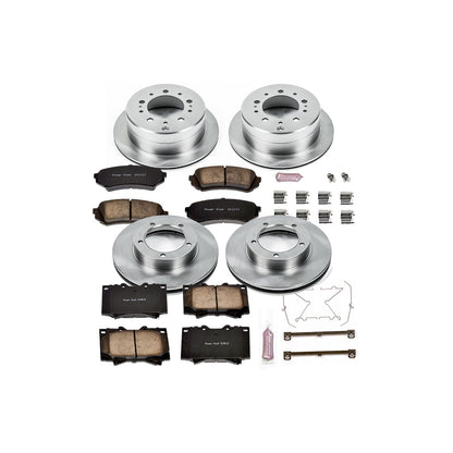 PowerStop 98-07 Lexus LX470 Front & Rear Autospecialty Brake Kit (KOE1133)
