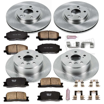 PowerStop 01-03 Toyota Highlander Front & Rear Autospecialty Brake Kit (KOE1139)