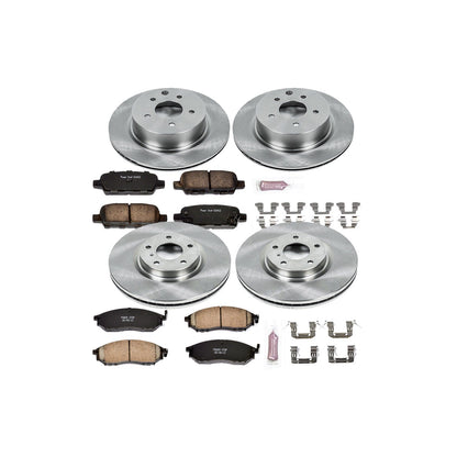 PowerStop 08-12 Infiniti EX35 Front & Rear Autospecialty Brake Kit (KOE114)