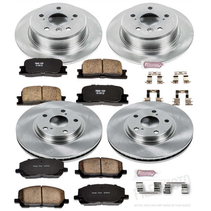 PowerStop 01-03 Toyota Highlander Front & Rear Autospecialty Brake Kit (KOE1140)