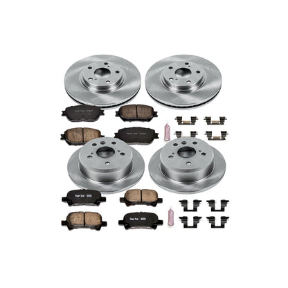 PowerStop 02-04 Toyota Camry Front & Rear Autospecialty Brake Kit (KOE1144)