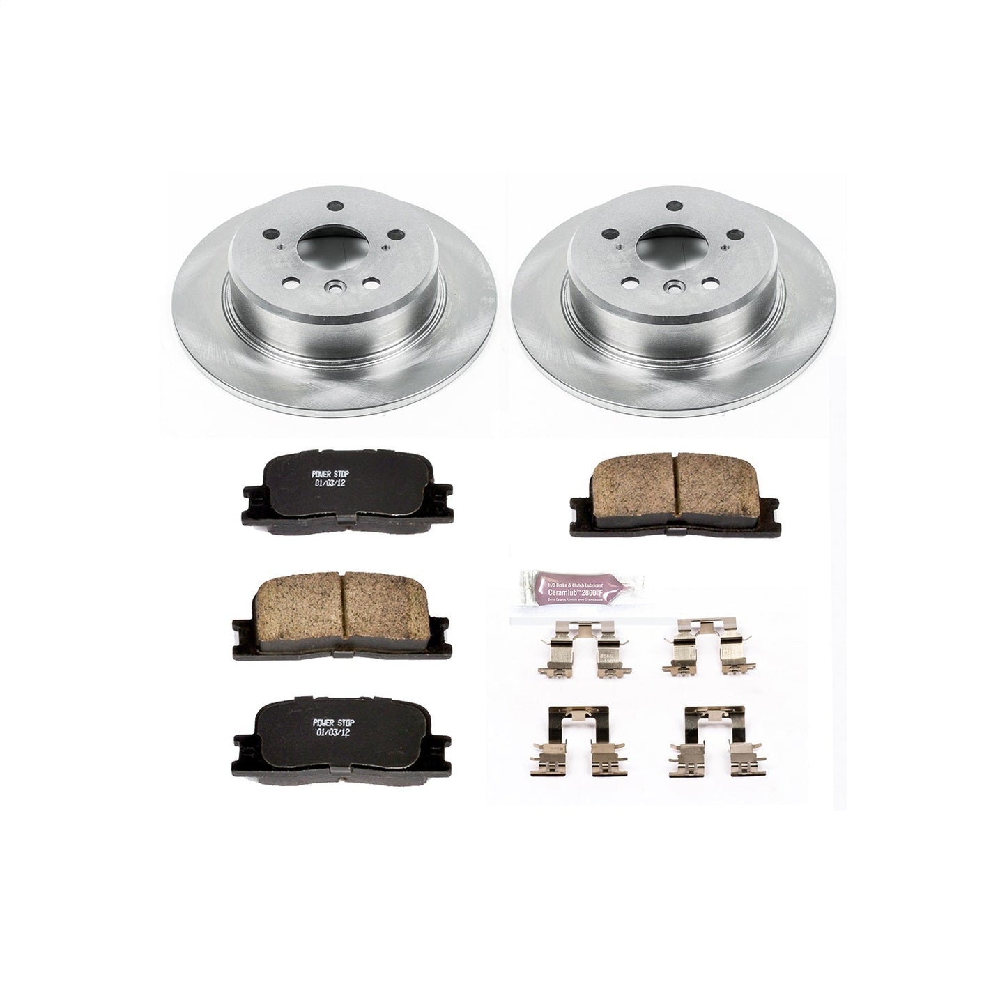 PowerStop 01-03 Toyota Highlander Rear Autospecialty Brake Kit (KOE1148)