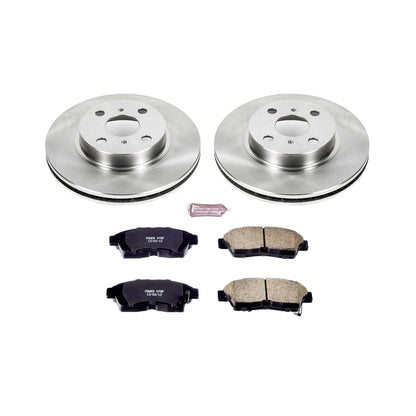 PowerStop 93-97 Geo Prizm Front Autospecialty Brake Kit (KOE1151)