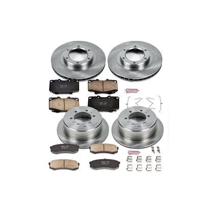 PowerStop 96-97 Lexus LX450 Front & Rear Autospecialty Brake Kit (KOE1155)