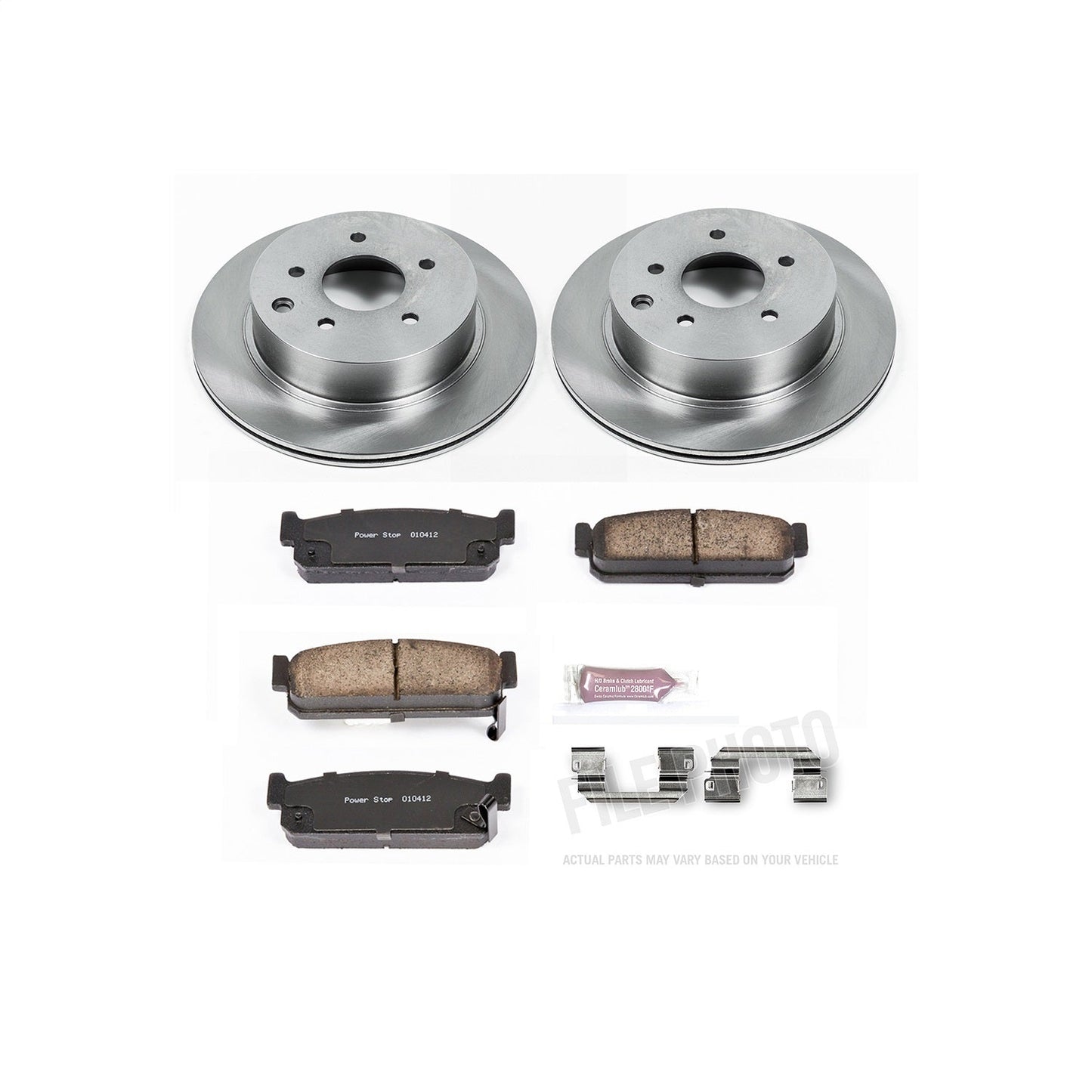 PowerStop 93-97 Infiniti J30 Rear Autospecialty Brake Kit (KOE1165)