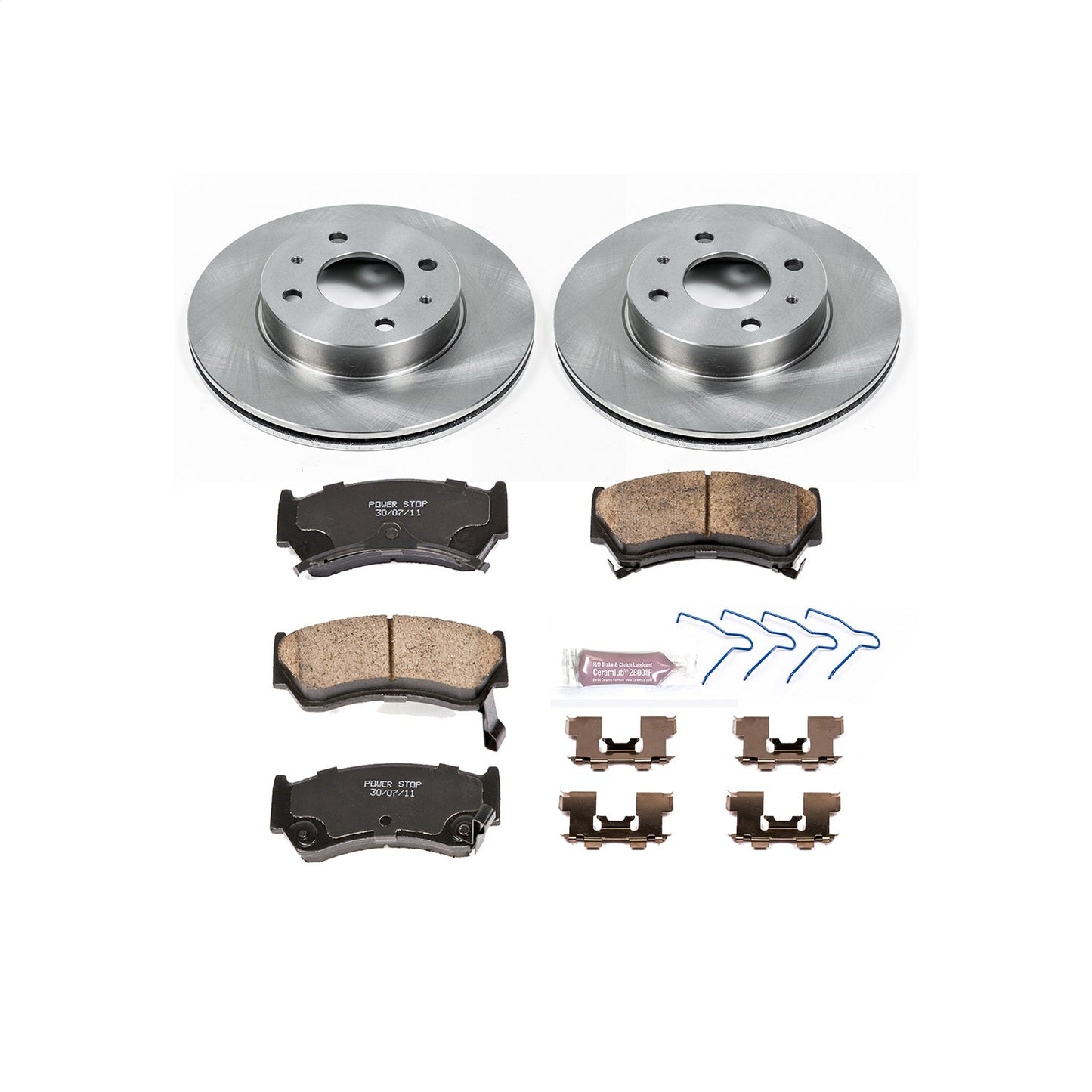 PowerStop 95-98 Nissan 200SX Front Autospecialty Brake Kit (KOE1172)