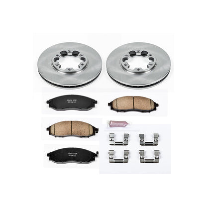 PowerStop 03-04 Nissan Frontier Front Autospecialty Brake Kit (KOE1176)